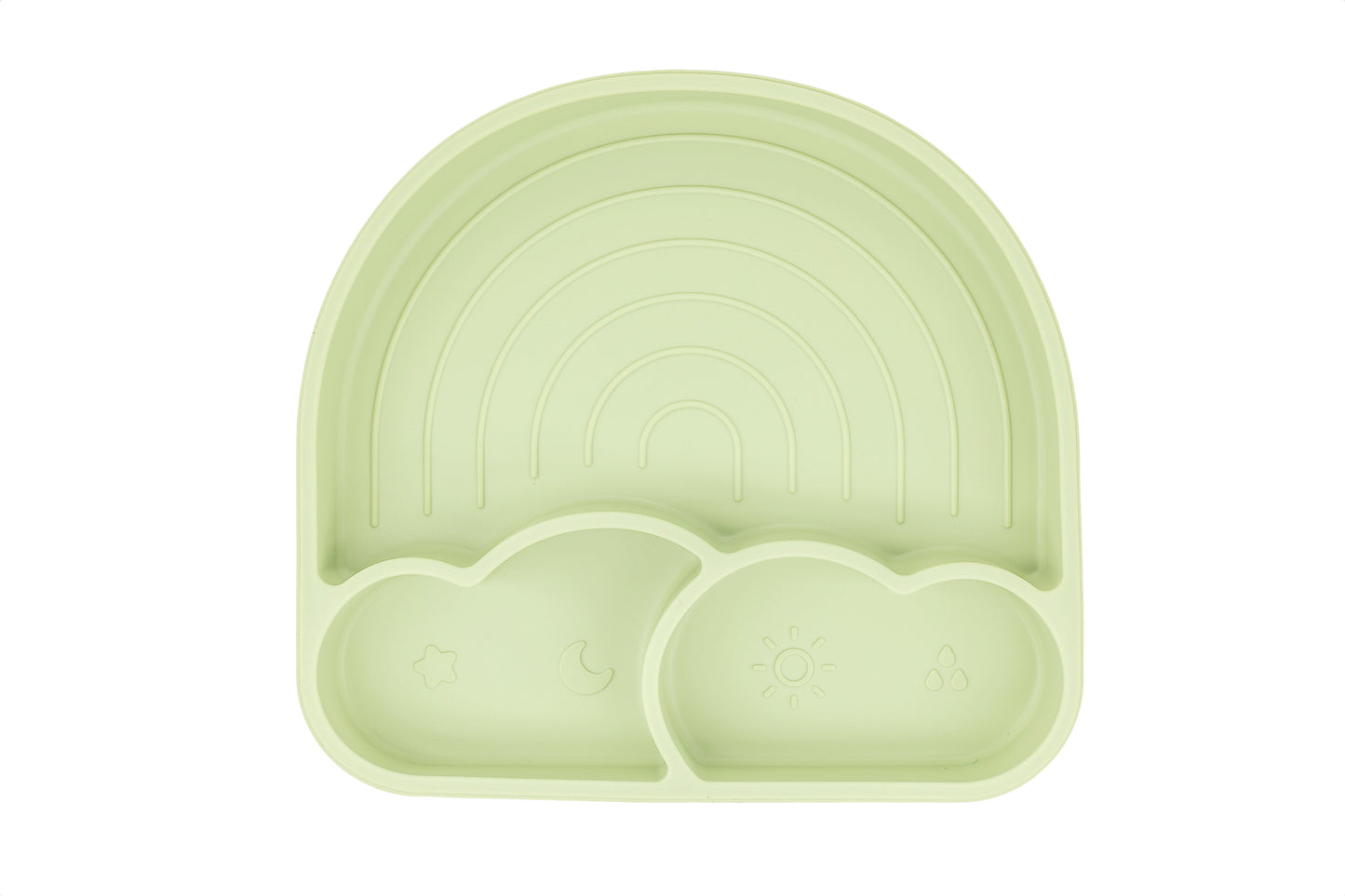 Rainbow Plate with Lid