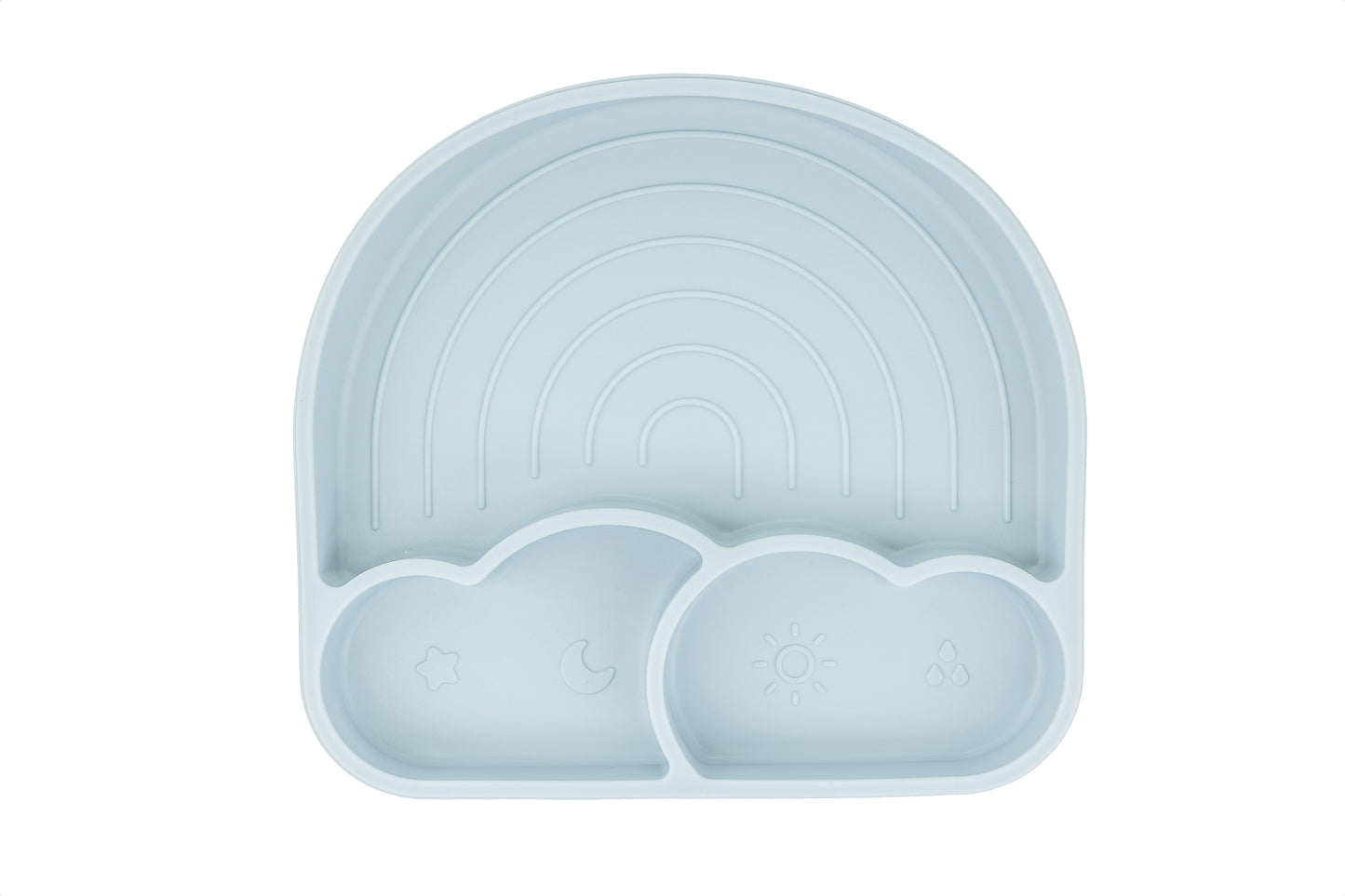 Rainbow Plate with Lid