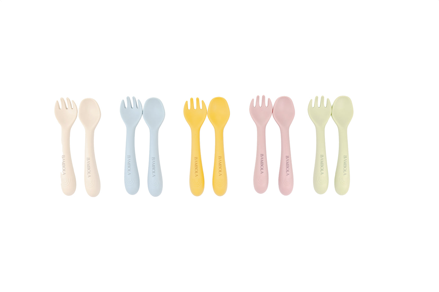 Rainbow Spoon and Fork Set