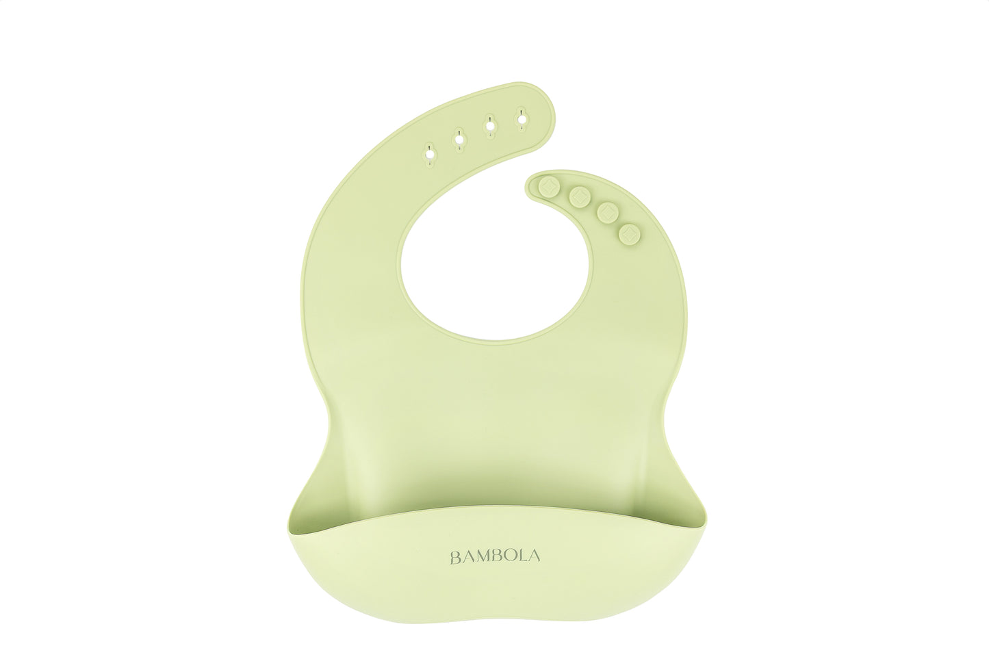 Silicone Bib with Pouch
