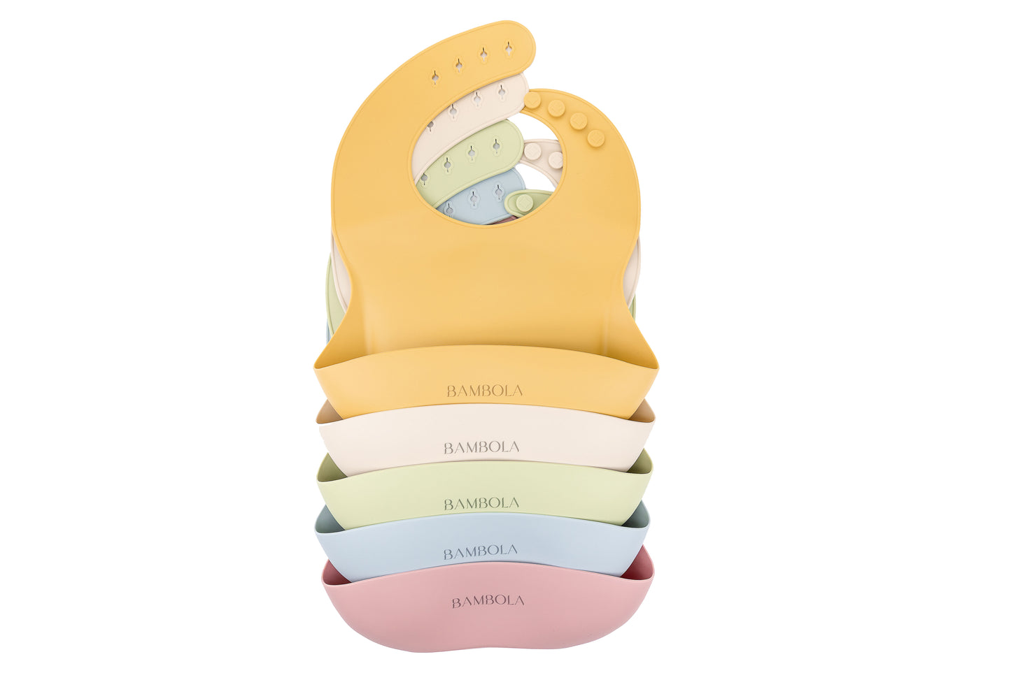Silicone Bib with Pouch