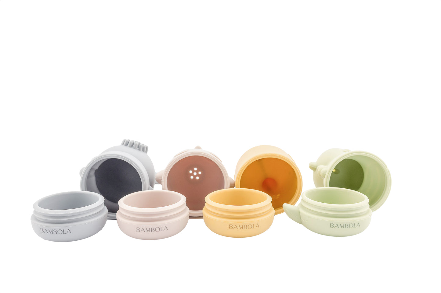 Squeezy Silicone Bath Toys (Set of 4)
