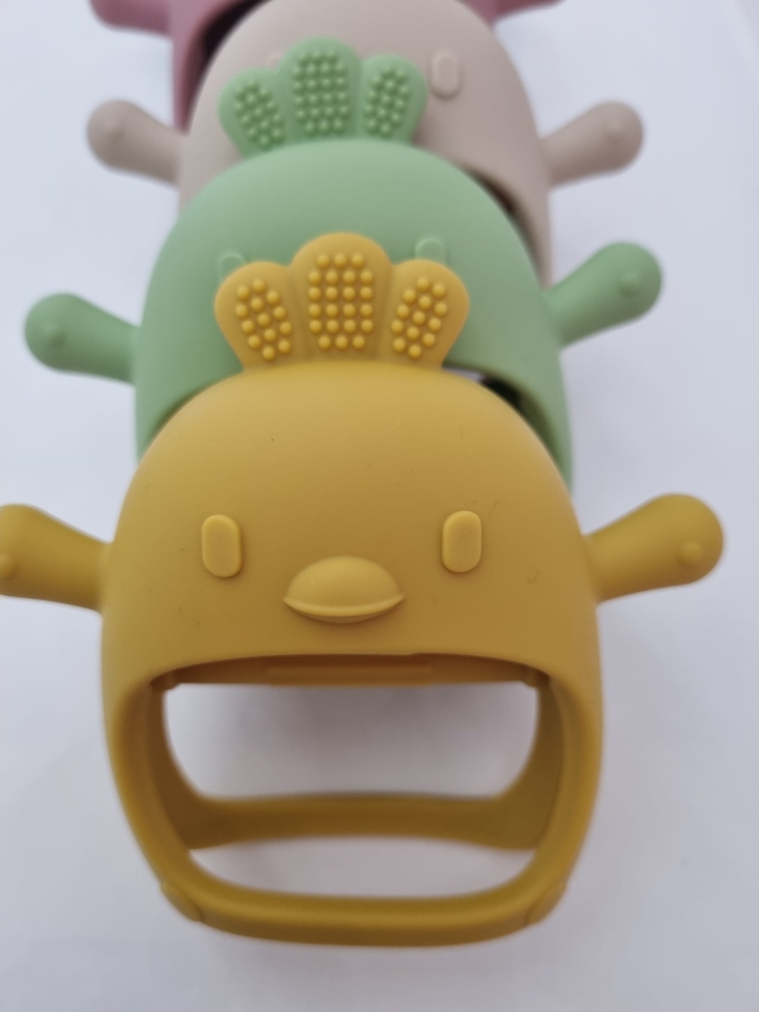 Cheeky Chicken Glove Teether – Cheeky Chicken silicone glove teether for babies | Bambola The Label